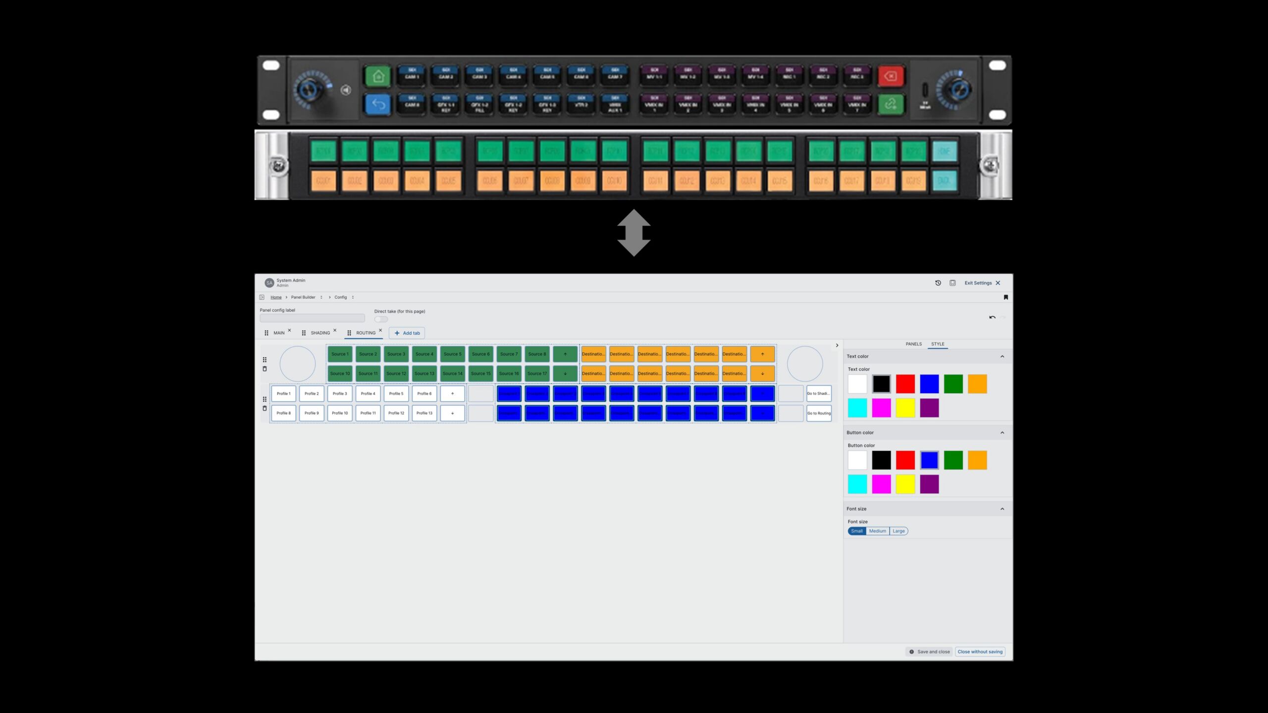 Nevion introduces powerful a new Panel Builder to enhance VideoIPath broadcast control capability