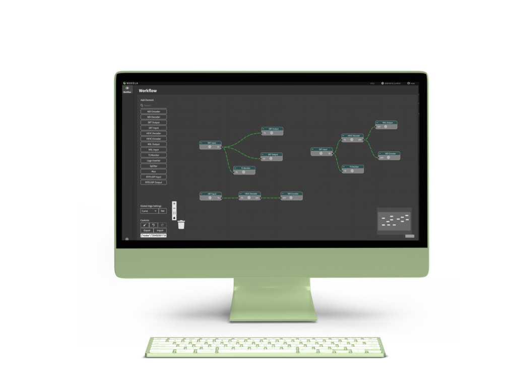 Nevion launches first applications for MOXELA software-based media processing platform